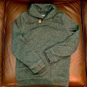 Sonoma Shawl Collar Sweater, EUC